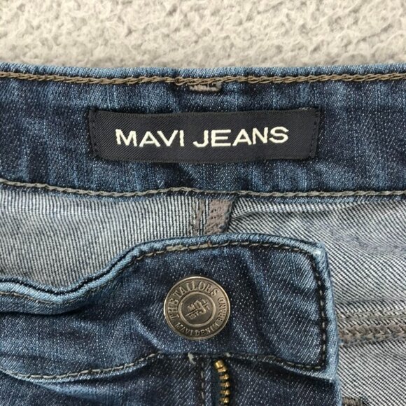 MAVI Jeans Mens 34x30 MATT Relaxed Straight Leg Deep Stanford Dark Wash Denim - Picture 6 of 15